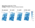 Comparison of UAV-borne thorium maps