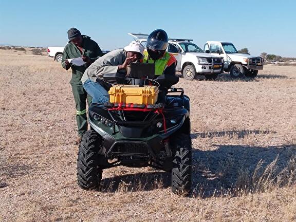 MS-1000 Gamma-ray detector for a Quad Bike Radiometric