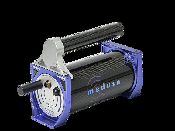 Medusa MS-350 gamma-ray spectrometer